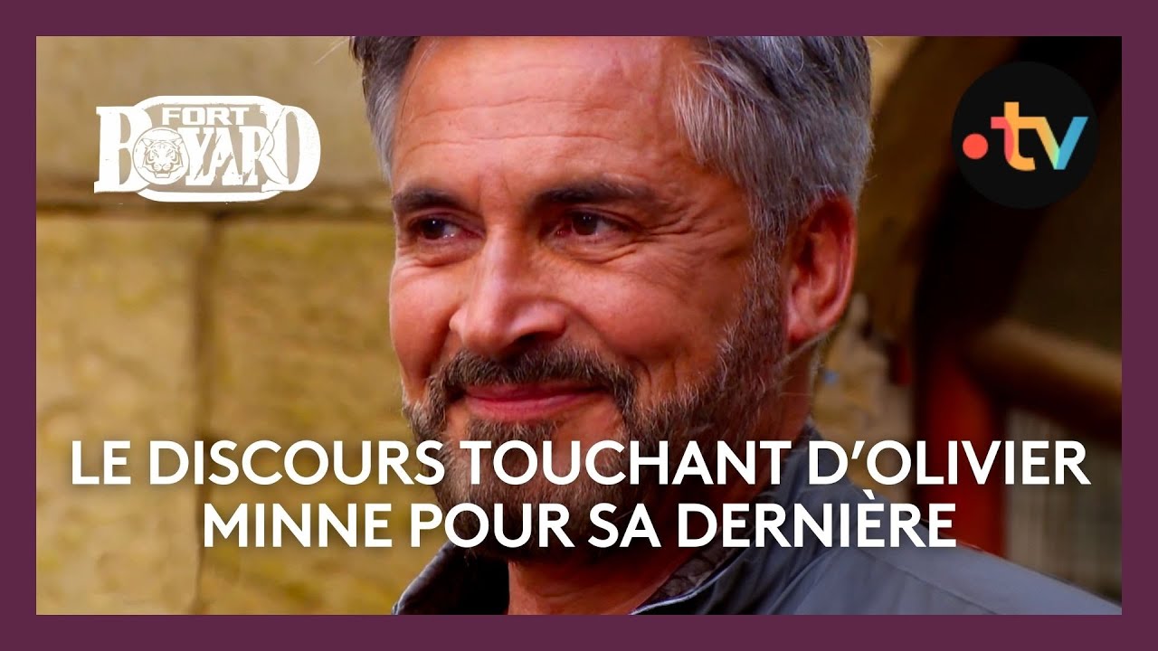 Olivier Minne ému aux larmes pour ses adieux à Fort Boyard