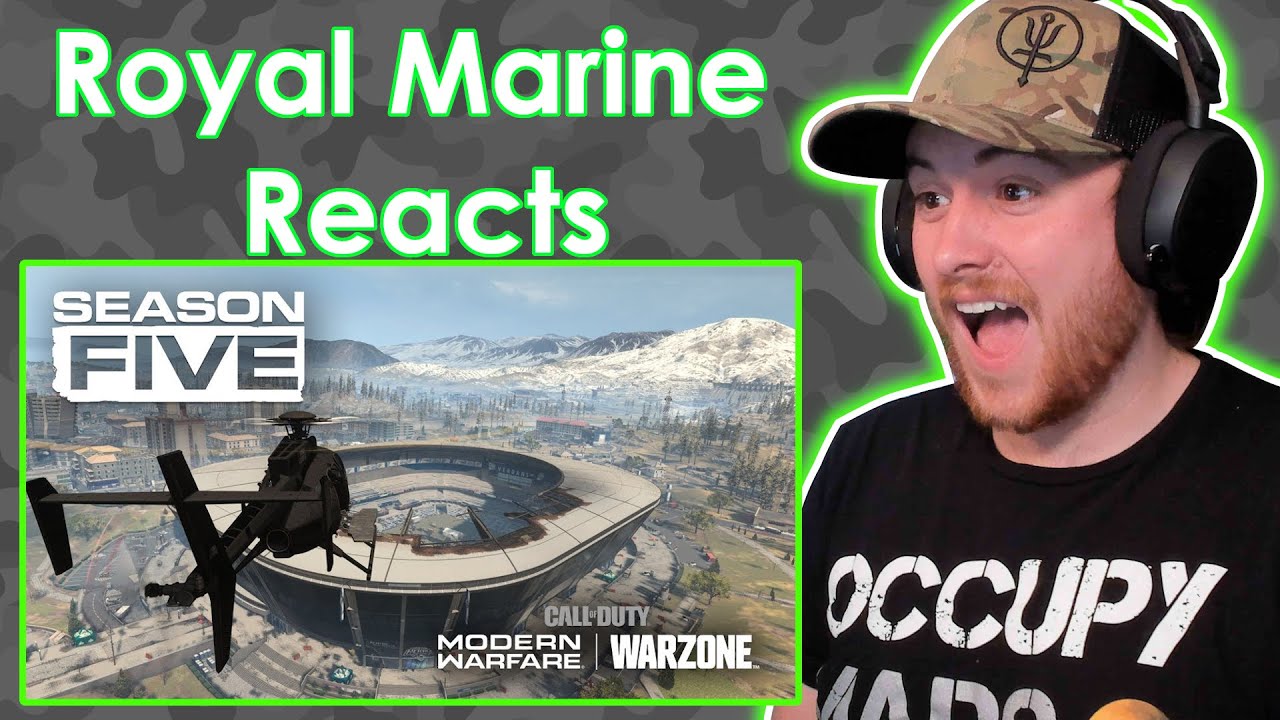 Royal Marine Reacts To Warzone Season 5 Trailer! Call Of Duty!!!