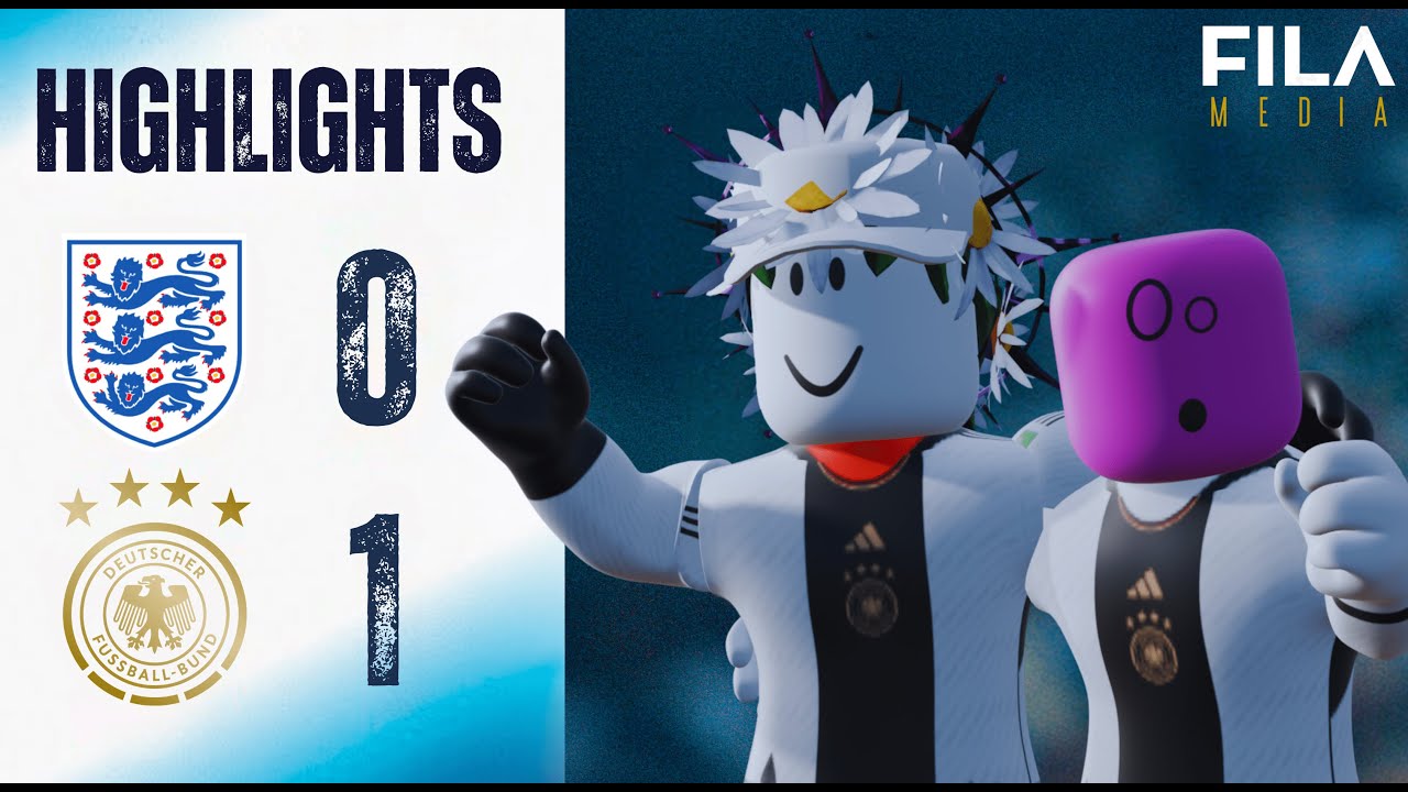 RF24 FILA England vs. Germany [OFFICIAL FRIENDLY] Extended Highlights