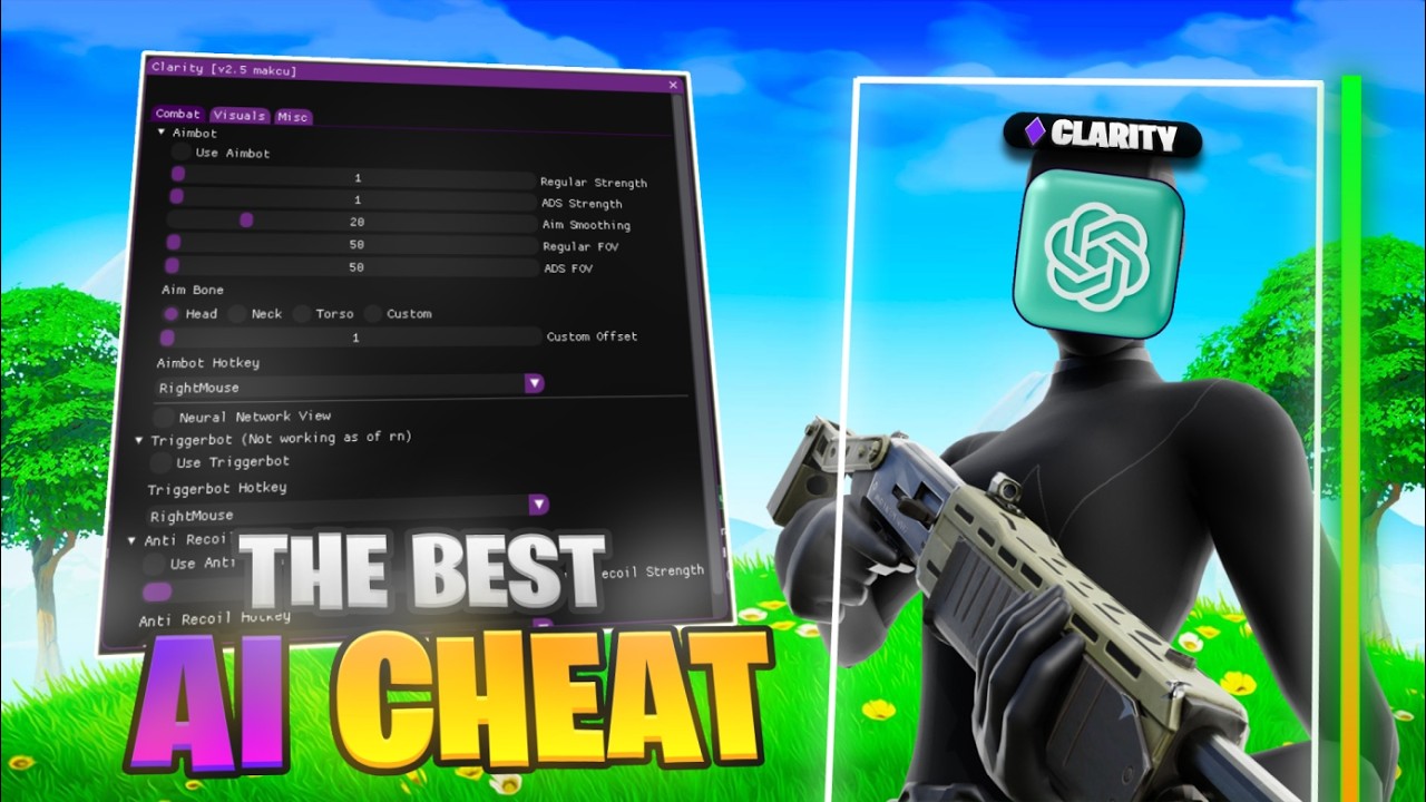 FREE AI Aimbot For Fortnite?! | Clarity V2.5