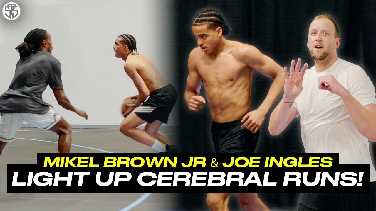 Mikel Brown Jr & Joe Ingles Get Busy At Cerebral Pro Runs!! | Stacked Run w/ Brandon Bass & More!
