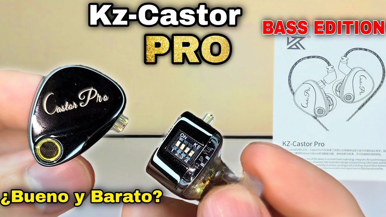 KZ Castor PRO Bass Edition 🤯¡NUEVA GENERACIÓN  LO QUE DEBES SABER!