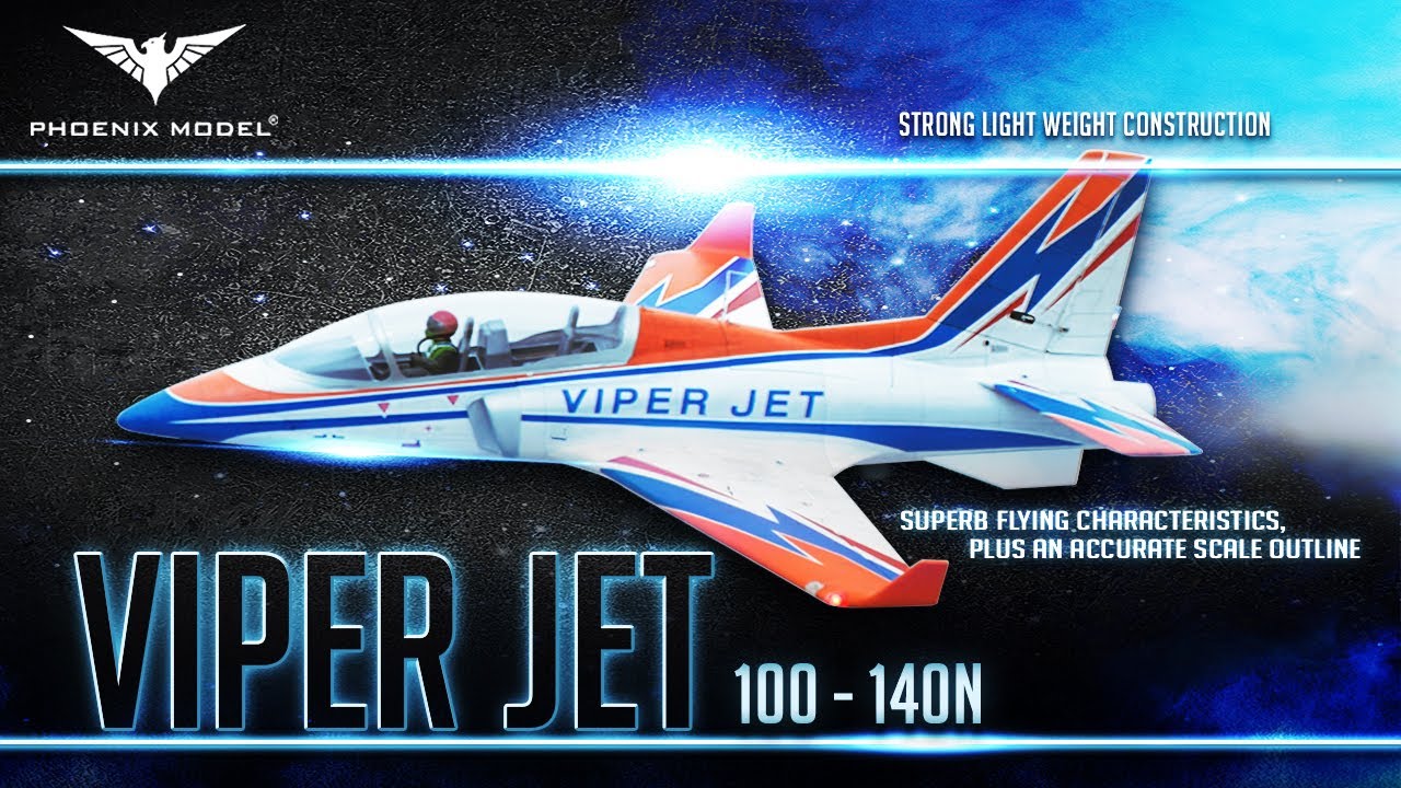 VIPER JET 83'' W/Electric Retract 100N - 140N ARF V2 - PH218