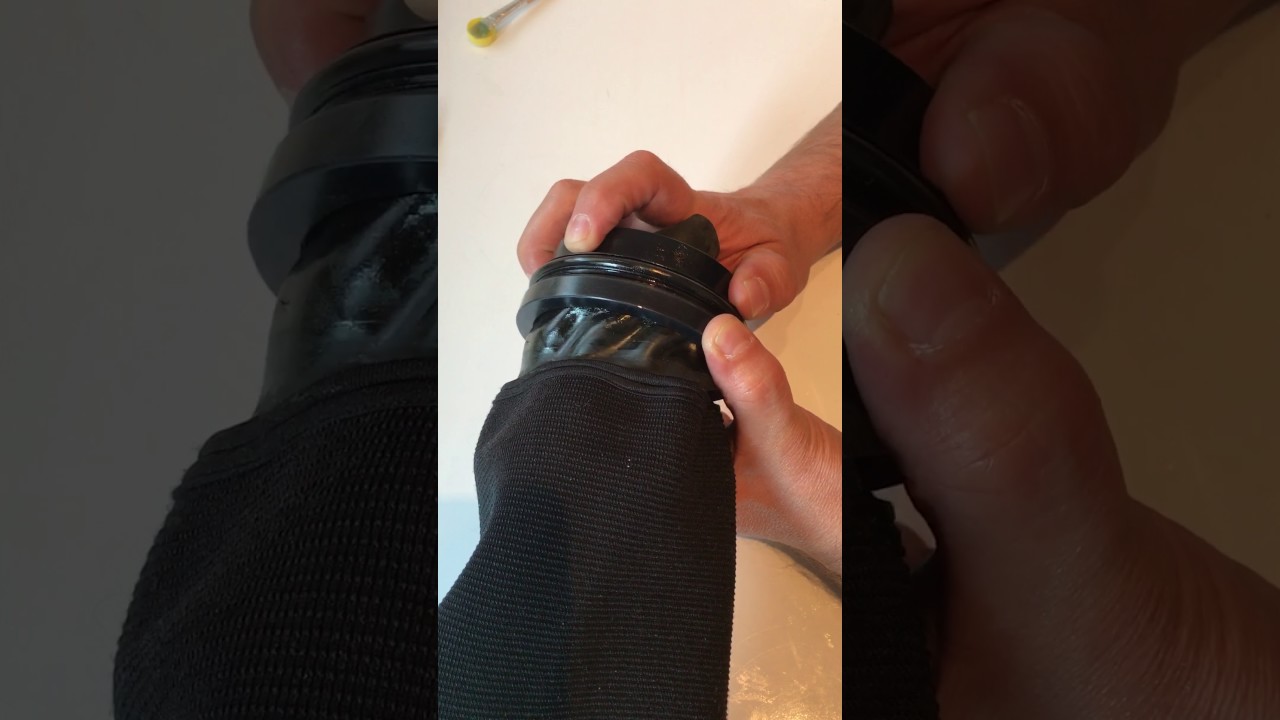 TEDS montage des bagues côtés combinaisons étanches