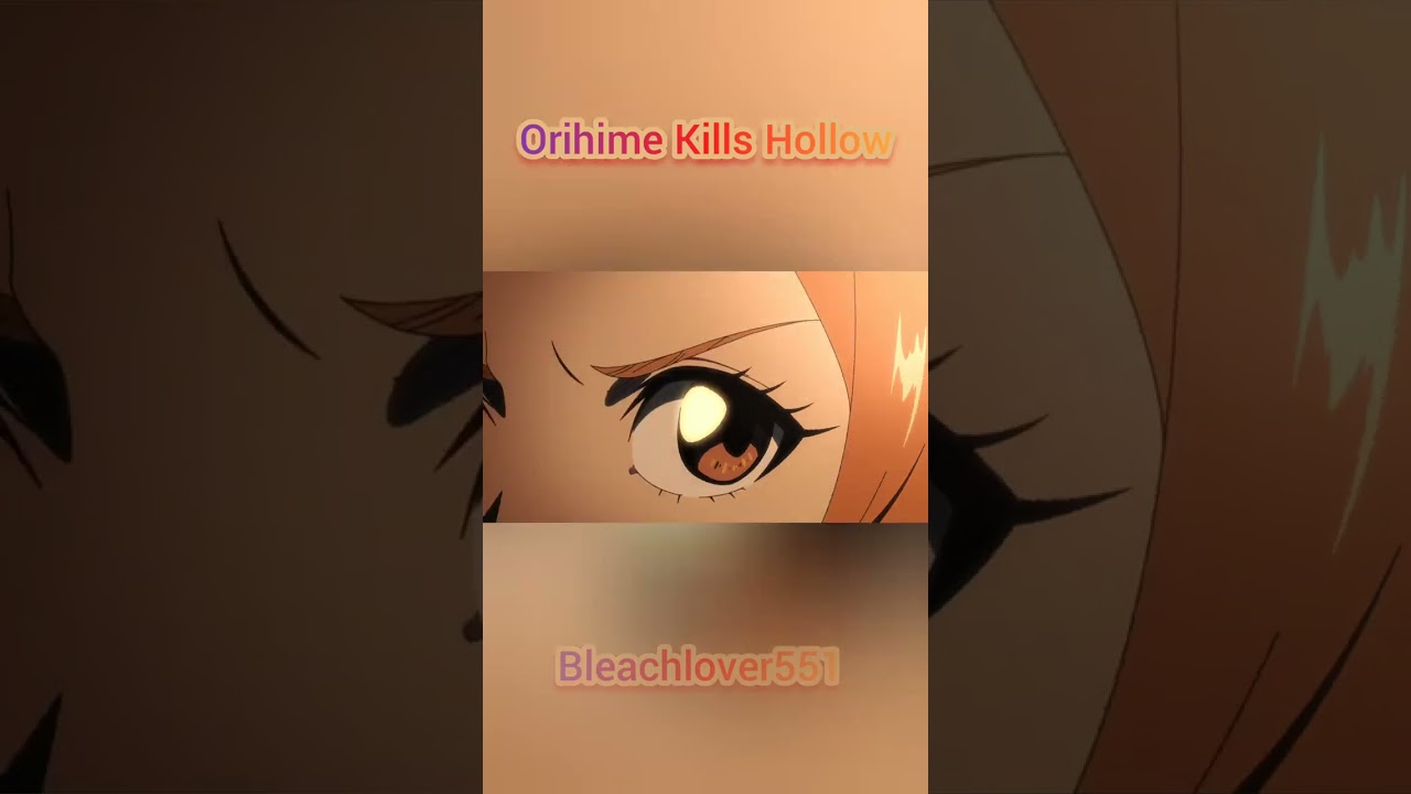 Orihime kills a hollow with her new attack. (Eng Dub) #Bleach #TYBW #Orihime #Hollow #engdub