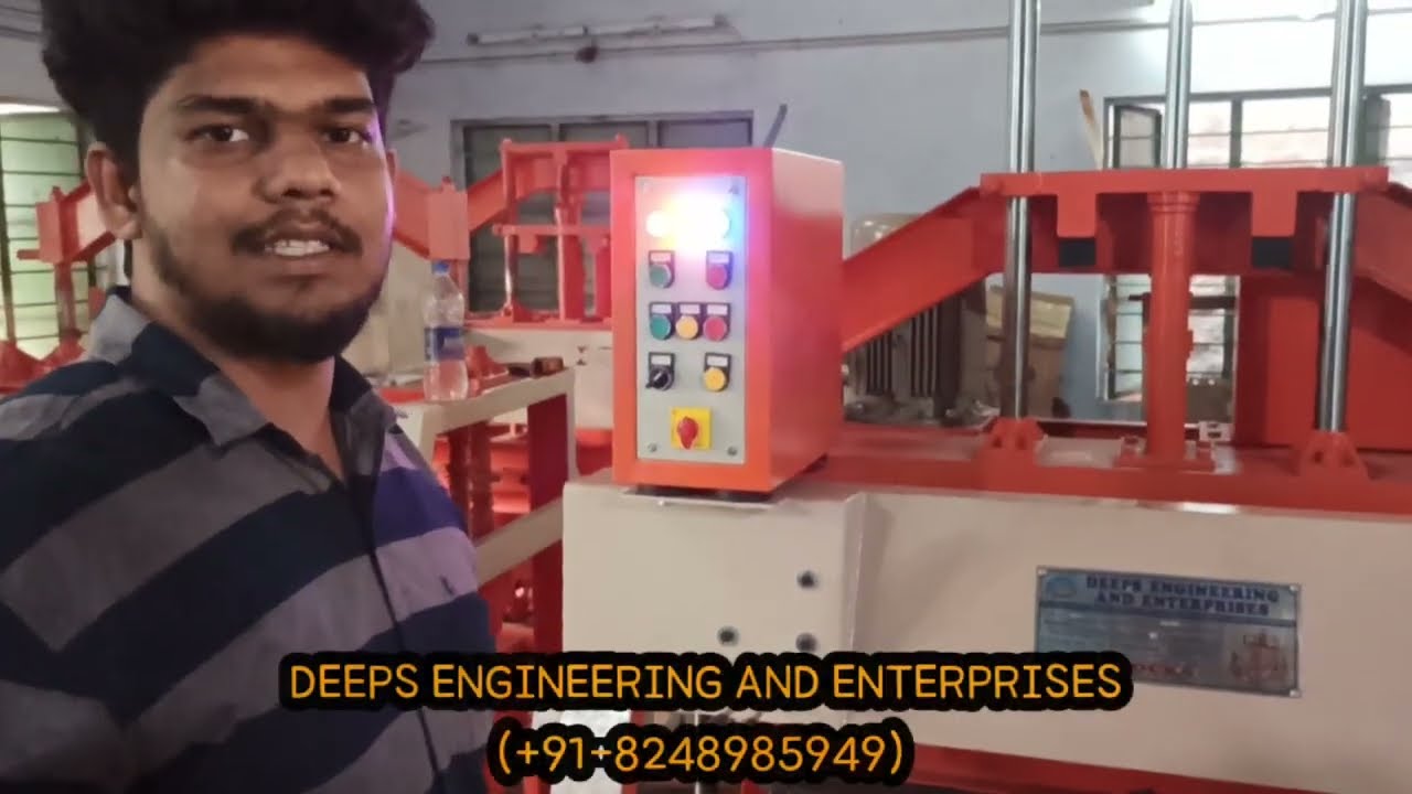 1060 mm SOLID BLOCK AND HOLLOW BLOCK MAKING MACHINE FULL EXPLANATION IN தமிழ்