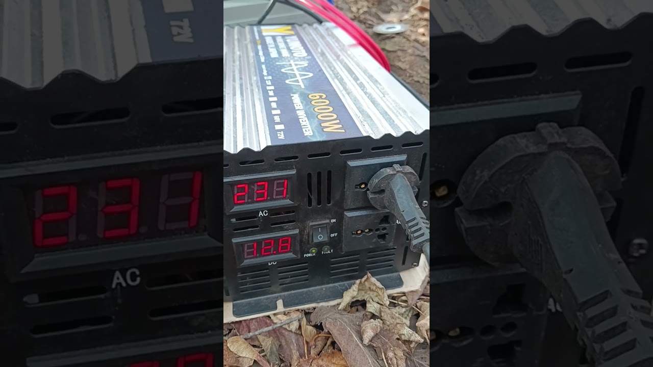 #инвертор #yumoto & #тяговый #аккумулятор #rutrike ♻️#восторг #сомнения и #реальность