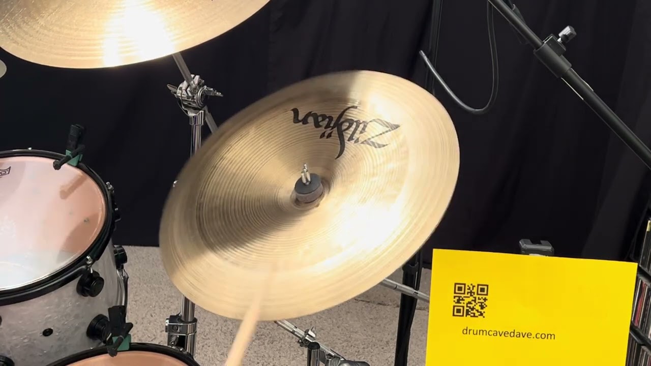 The Spirit of the 17” K Zildjian BLOCK LETTER Cina Boy cymbal
