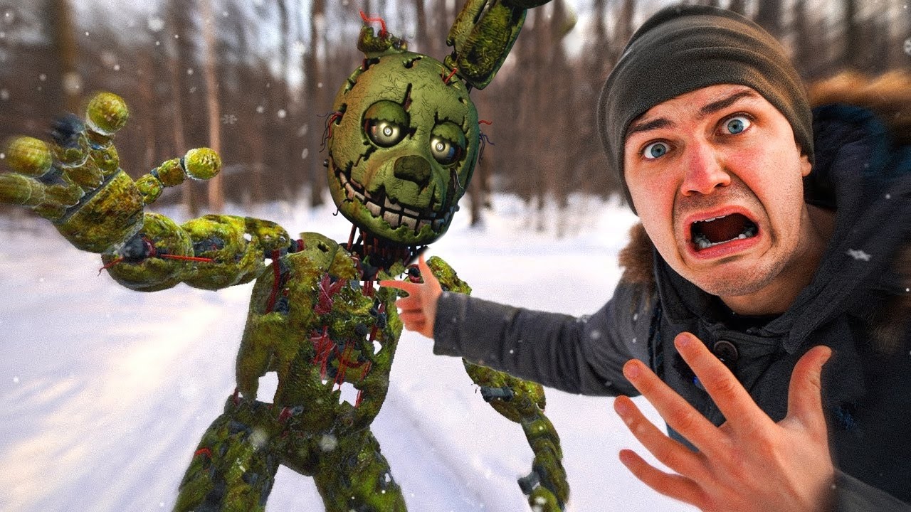 Animatronic Springtrap Attacked Us In Real Life!