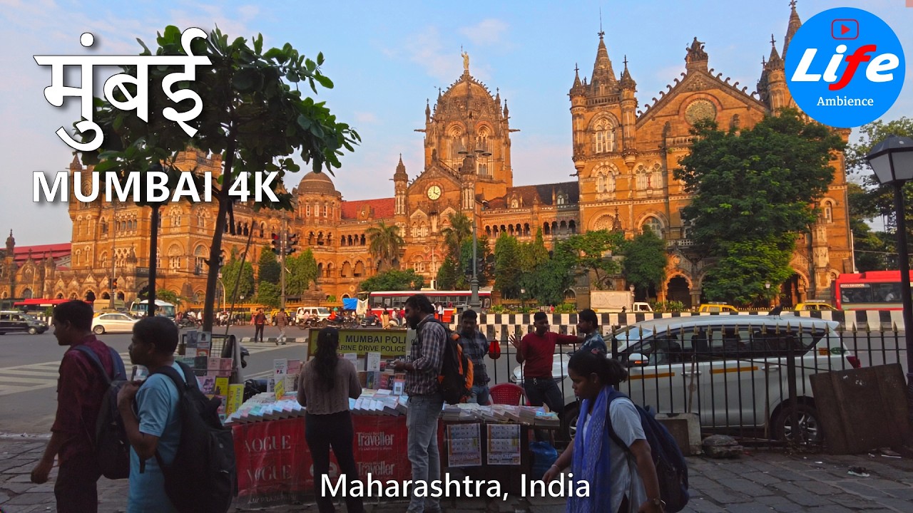 MUMBAI Downtown Walk 🇮🇳 - Raw & Real City Life | India Walking Tour 4K