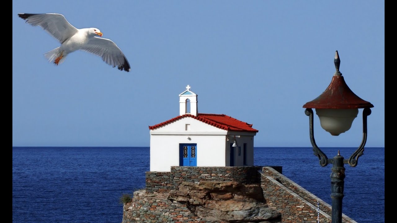 Ανδρος Κυκλάδες, Παραλίες - Andros Island Cyclades Greece (Responsive)