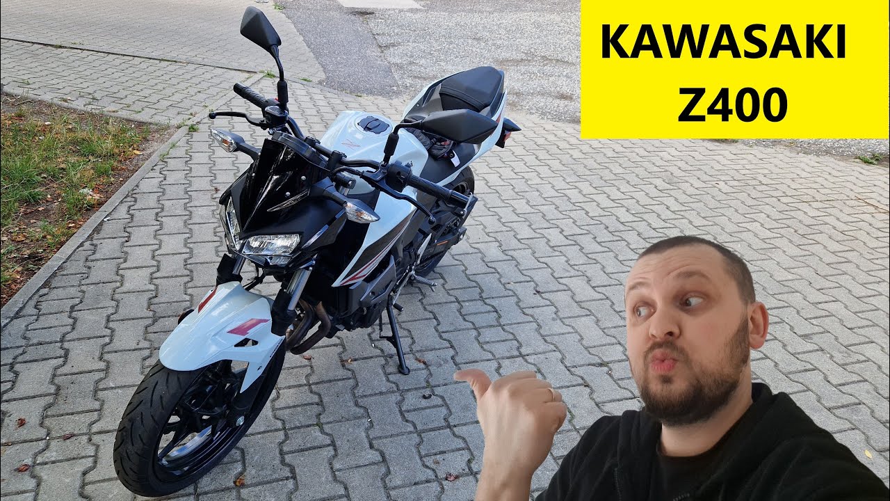 Test Recenzja Kawasaki Z400 - Czy warto dopłacać do klasy 300???!!!