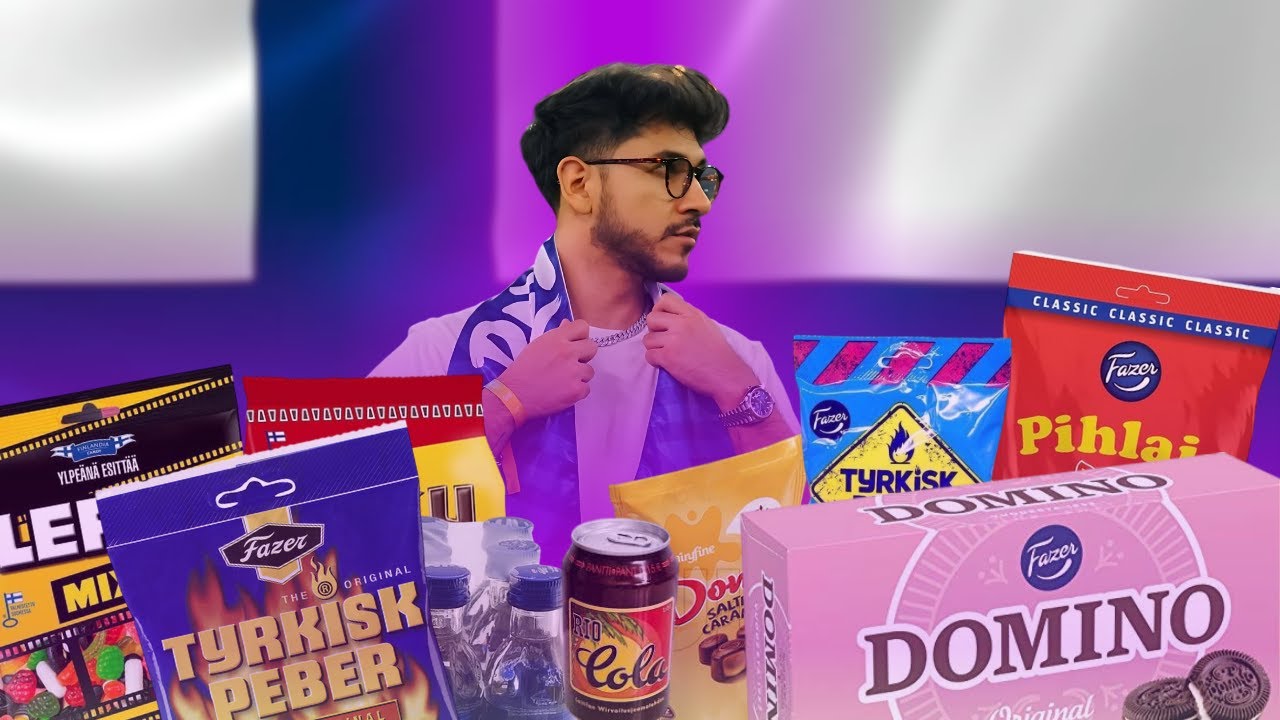 🍬PROBANDO DULCES FINLANDESES 🇫🇮