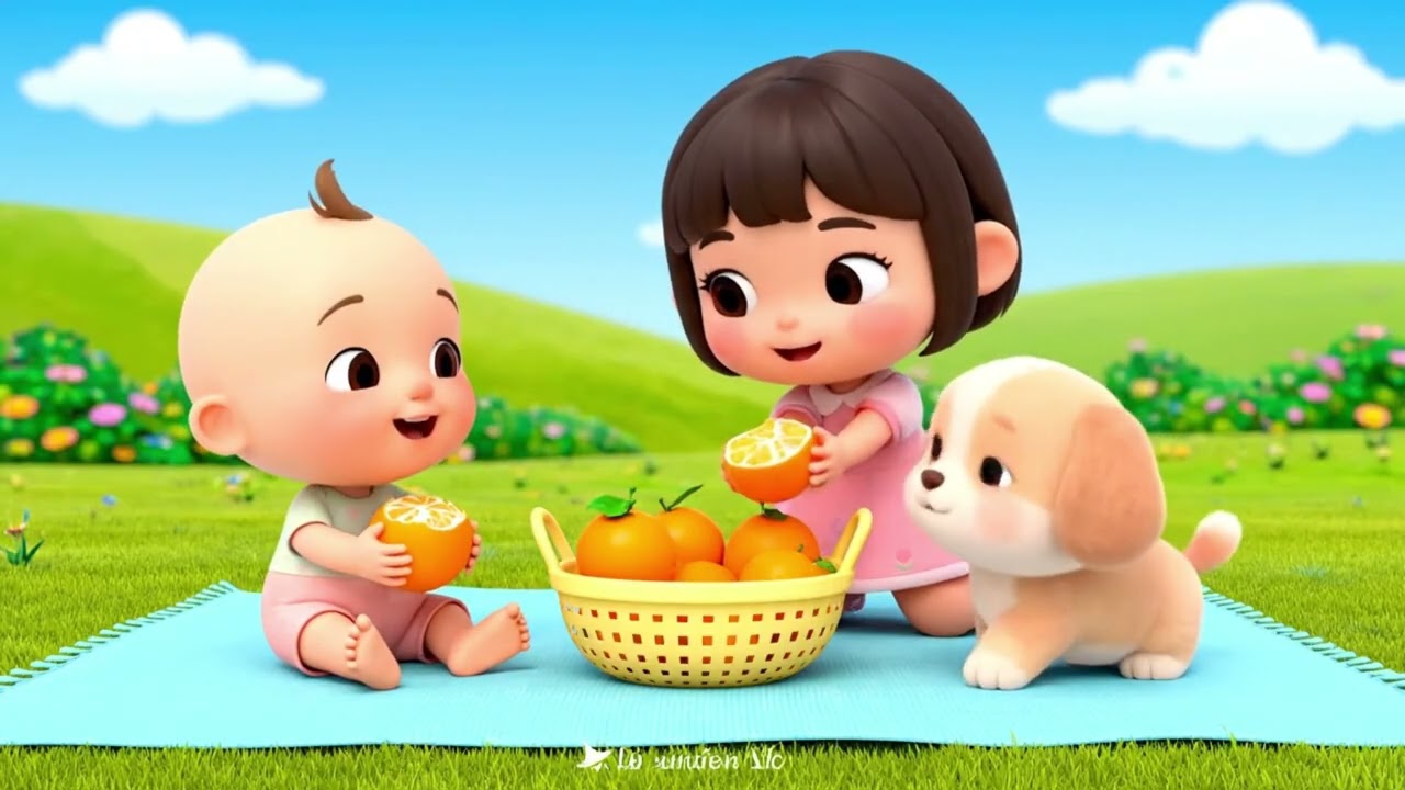 Fruits Song 🍎🍌 | Fun Kids Songs | Learn Fruits for Children