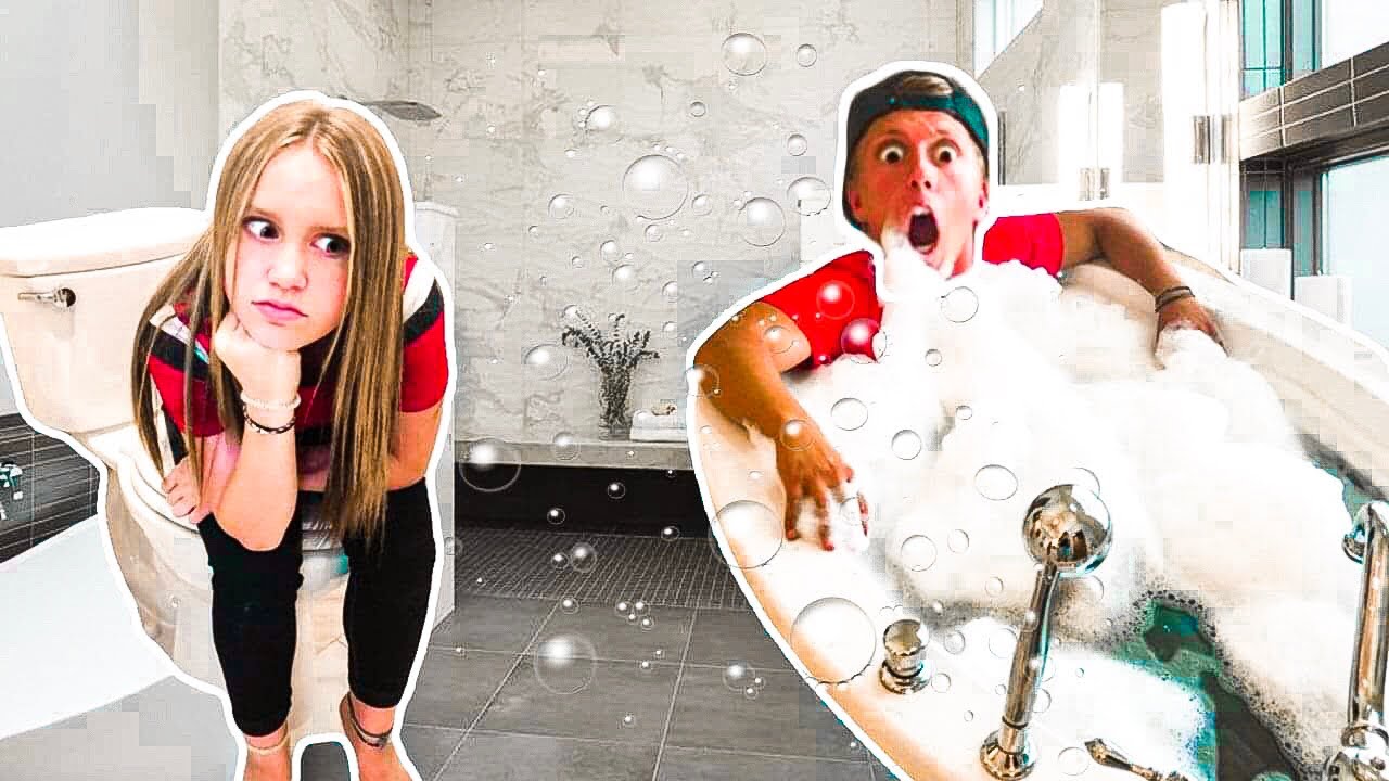LAST to LEAVE the BATHROOM Wins!!!!