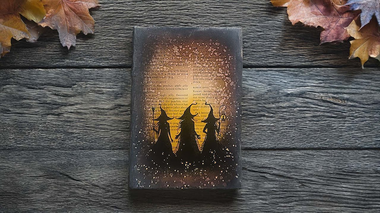 Enter the world of enchantment, mystery and spells with Tracey in this beautiful tutorial ✨