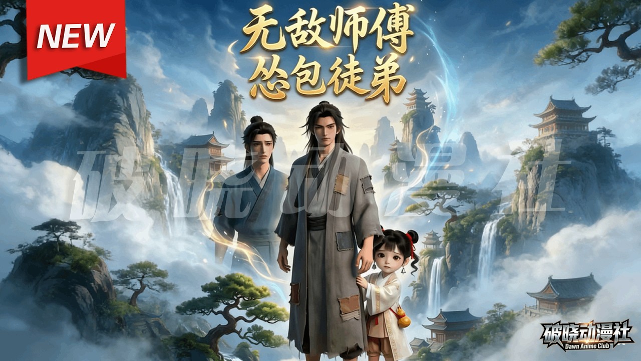 MULTISUB📢新番上线《无敌师傅怂包徒弟》第1~60集丨柯无涯获诛天剑与拿仙八剑传承，创建无涯帝宗，收服各路人才，不断突破修为，领悟无昼领域等绝技，书写修仙传奇！#漫剧 #破晓动漫社