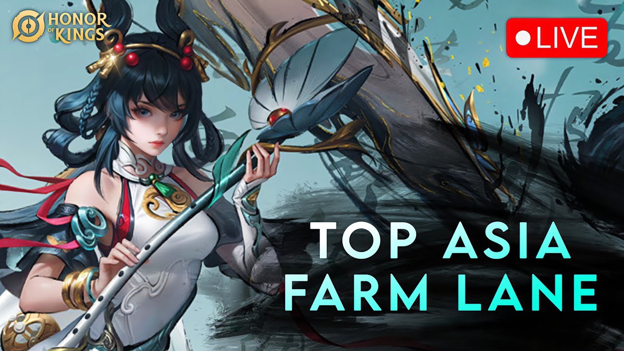 🔴NEW SEASON GRIND! Top Asia Farm Lane Grind 😎👍🏻 | Yato - Honor Of Kings