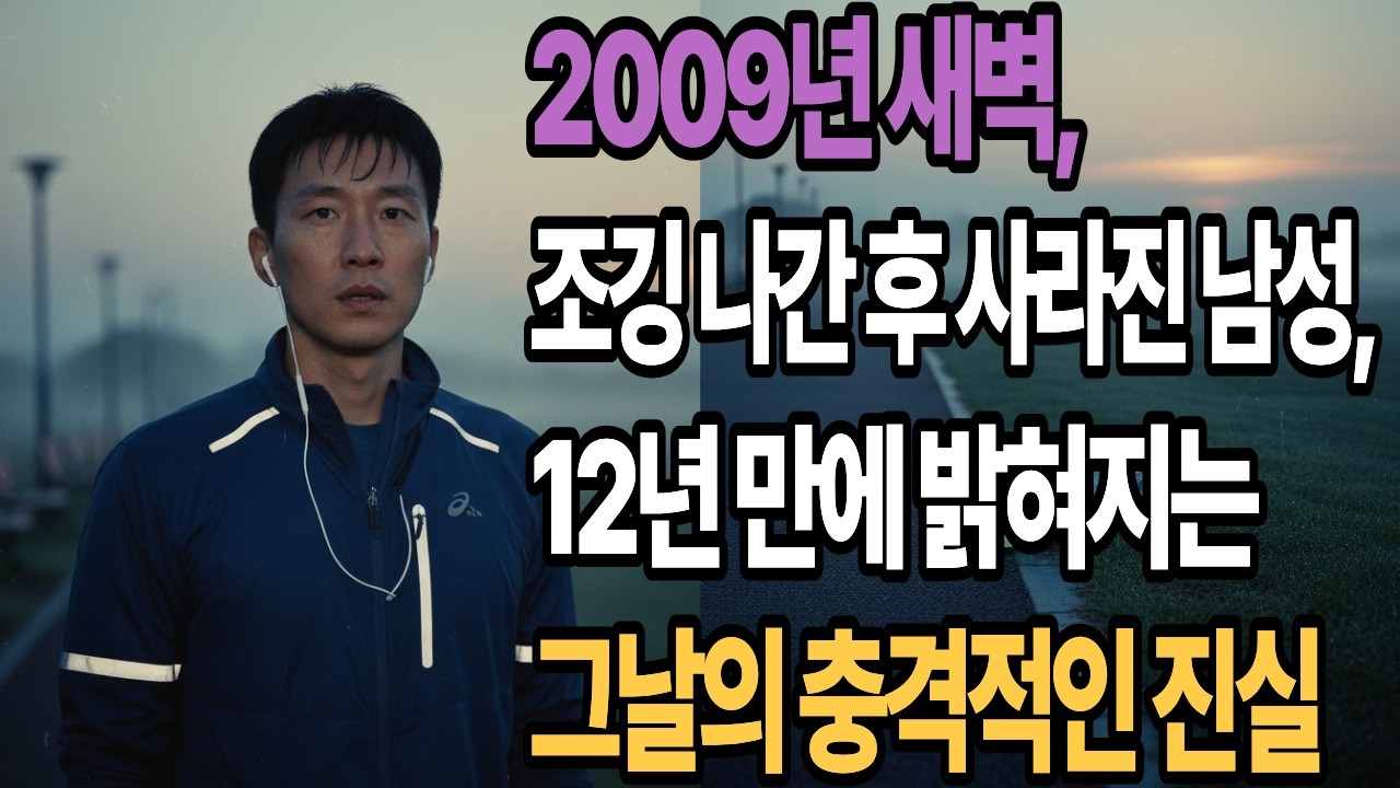 2009년 새벽, 조깅 나간 후 사라진 남성, 12년 만에 밝혀지는 그날의 충격적인 진실