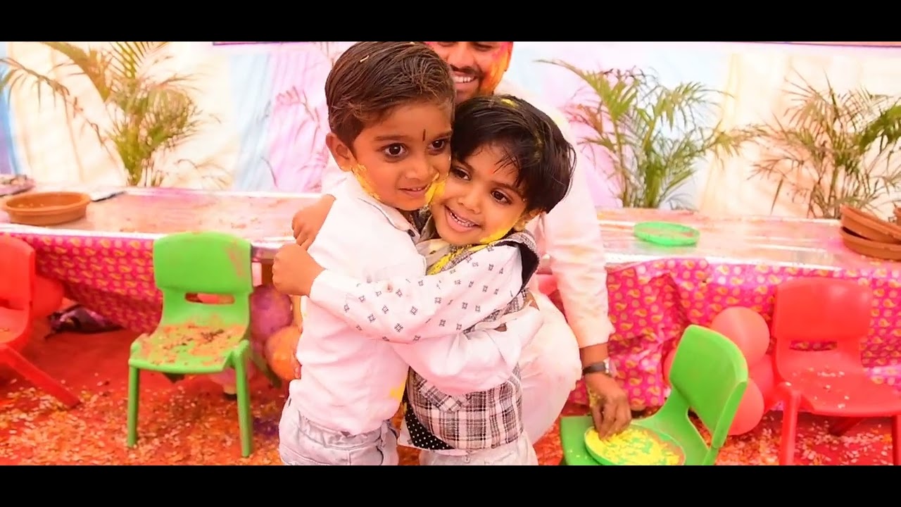 Holi Celebration At Kidz Palace School Chapda