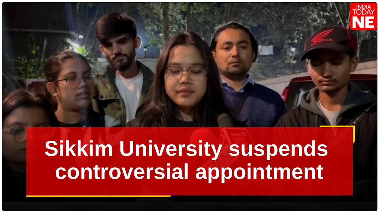 Университет Сиккима приостановил действие спорного назначения на фоне студенческих протестов.