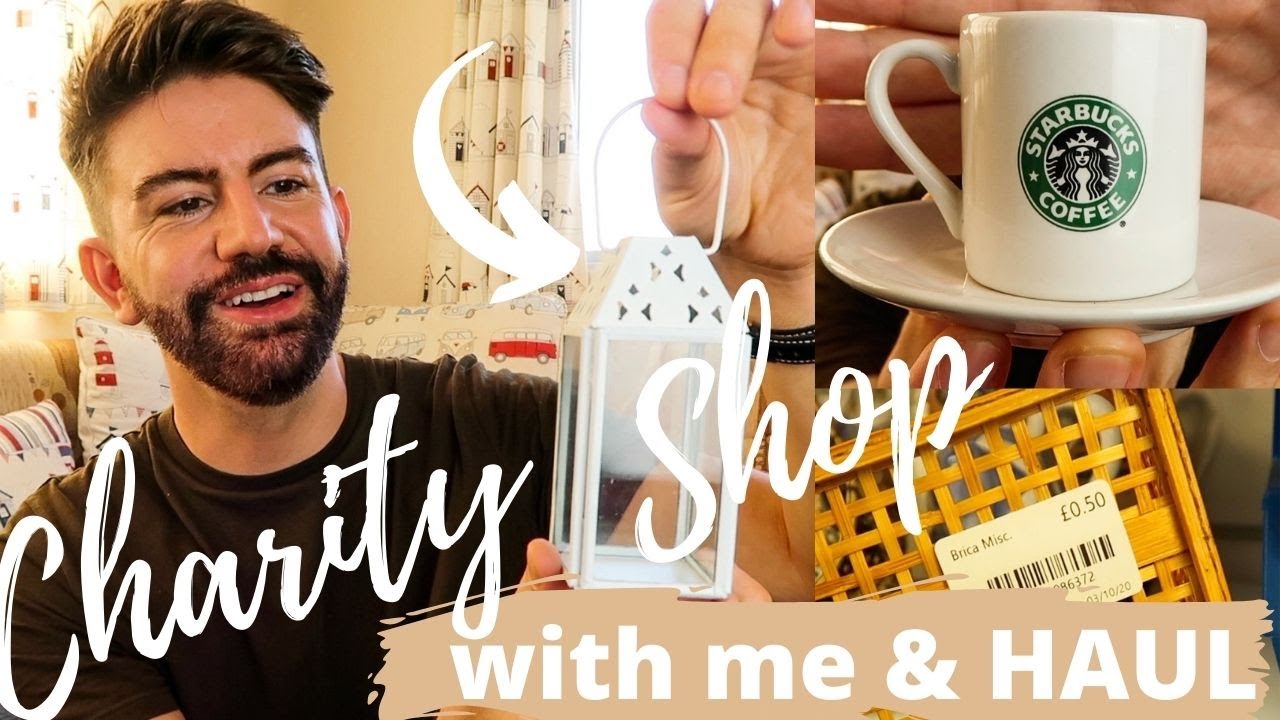 Come thrifting with me! Charity Shops in Devon & Dorset + Haul! MR CARRINGTON