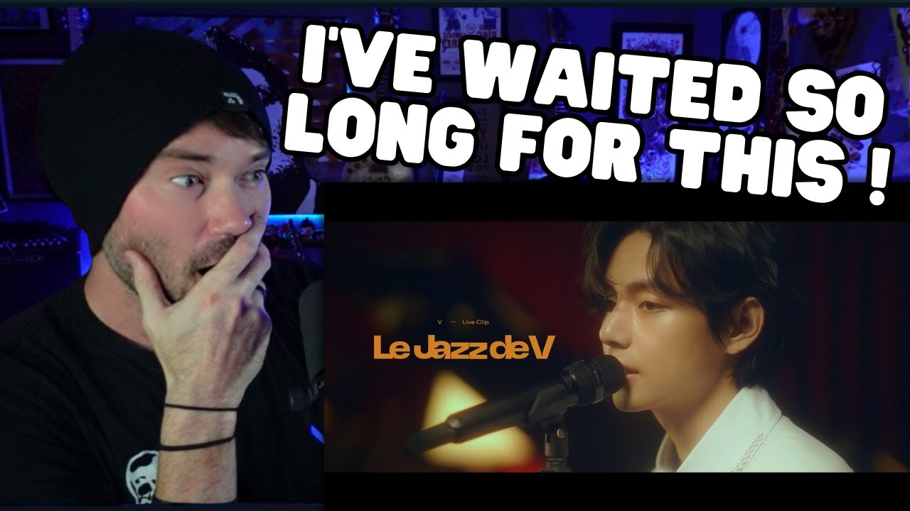Metal Vocalist First Time Reaction - 'Le Jazz de V' Live Clip #2023BTSFESTA