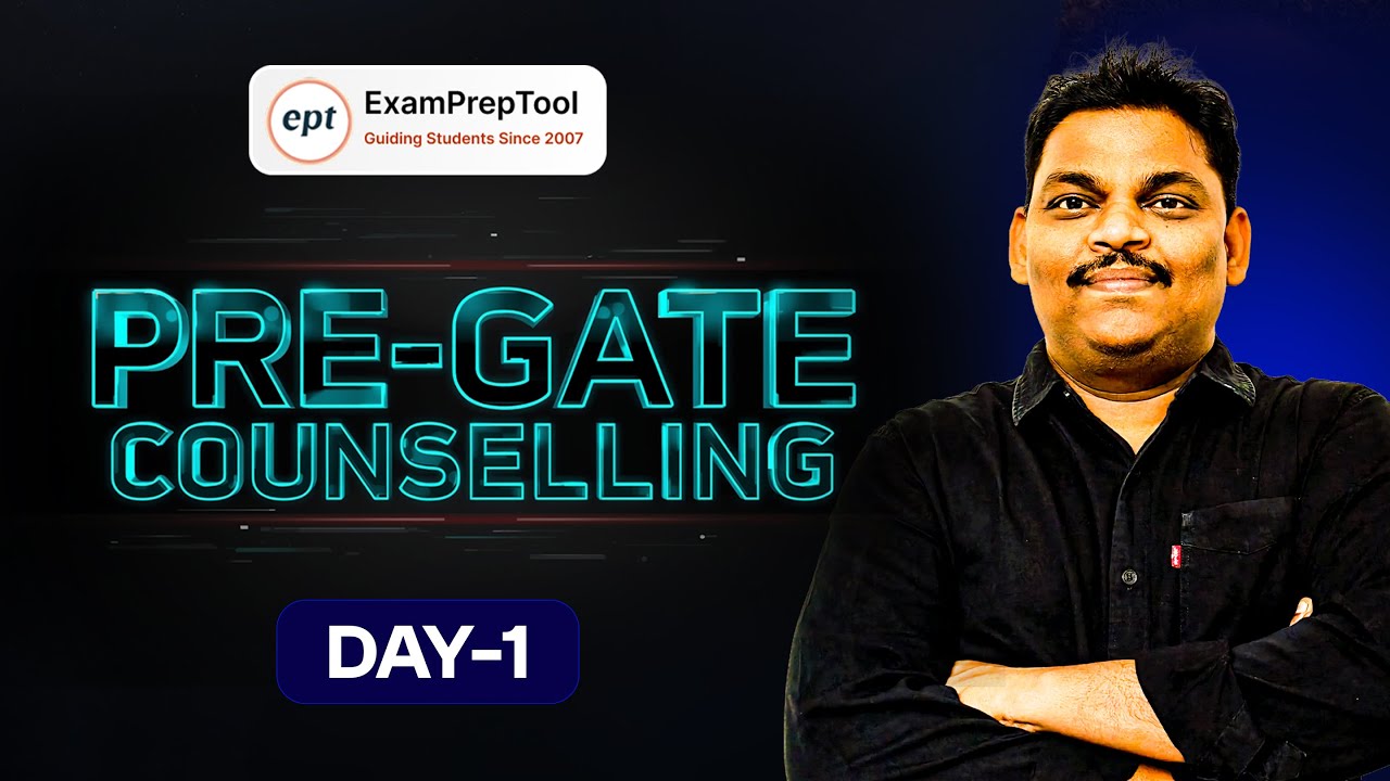 Pre-GATE Counselling Day 1 | Strategy, Mistakes & Roadmap for GATE Aspirants | Reddy Sir