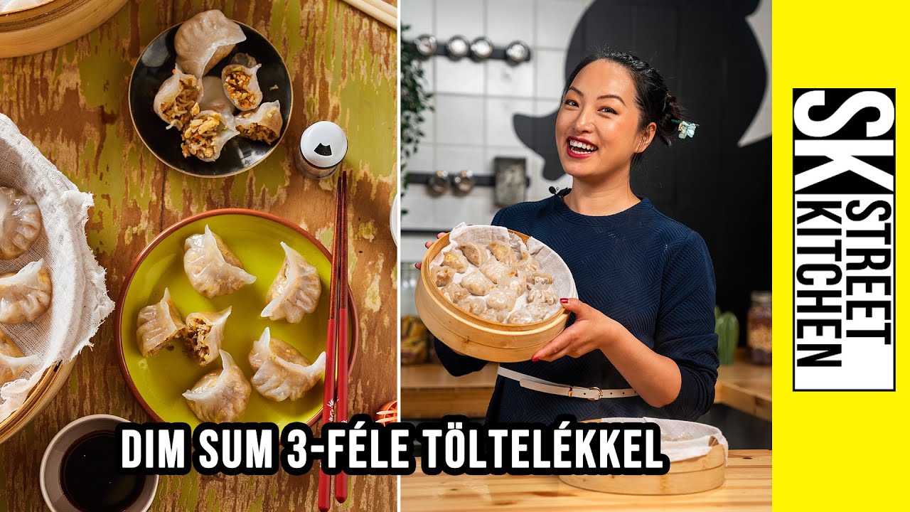 Kínai klasszikus: 🥢 DIM SUM 🥟 3-féle töltelékkel