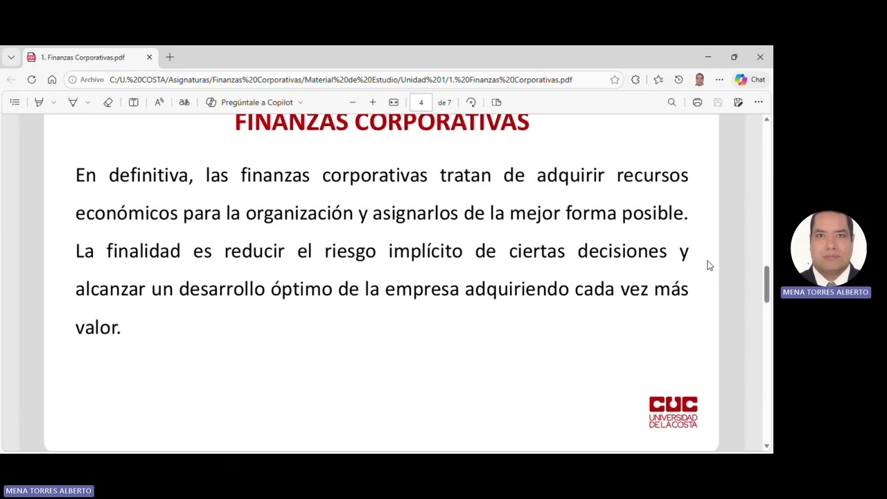 Finanzas Corporativas