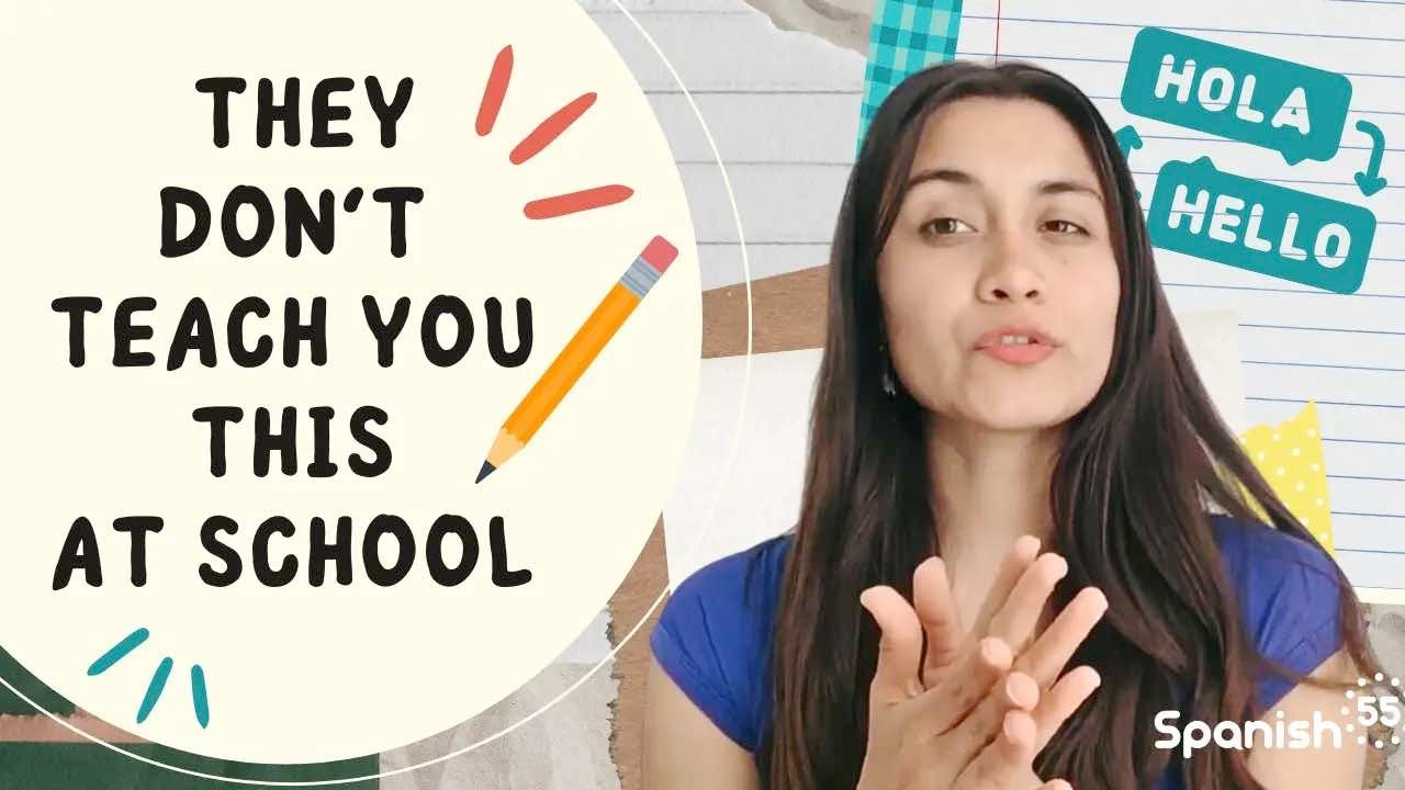 8 Spanish IDIOMS They Never Teach in School (Spanish for BEGINNERS!)