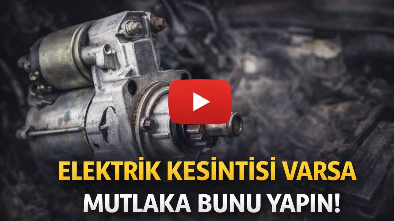 ▶️Araçta Elektrik Kesintisi | Bu şekilde Çalışıyor 