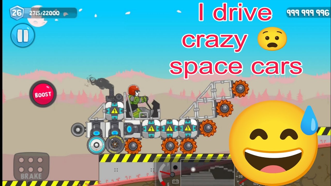 I drive crazy 🤣 space cars 🚀 Tier 4 😈 Level 31 to 40 Rovercraft game gameplay 🔥 [1080P 60FPS]
