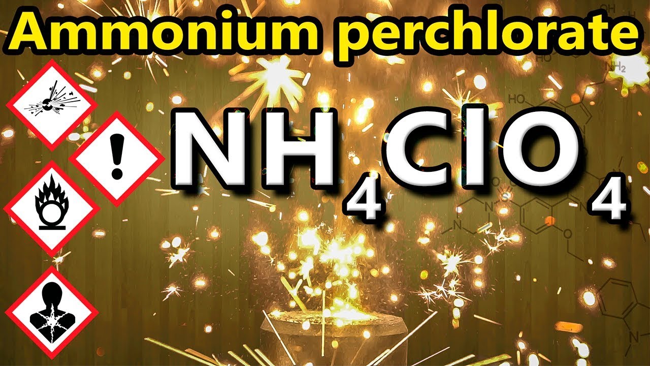 Перхлорат аммония: NH4ClO4. Ракетное топливо из строительной пены!