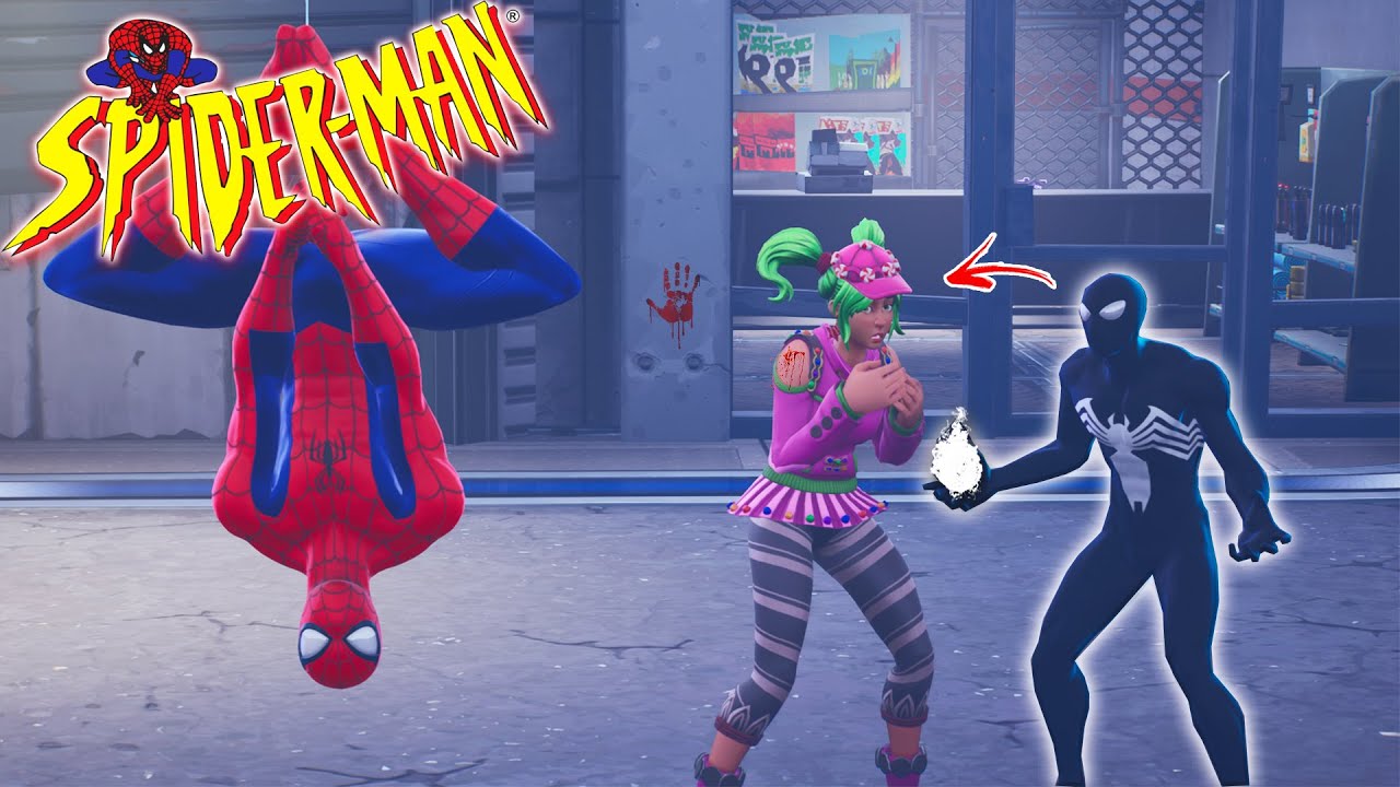 SPIDERMAN RETTET MÄDCHEN! 🕷🕸 (🥰ER VERLIEBT SICH?!) (ein Fortnite Kurzfilm)