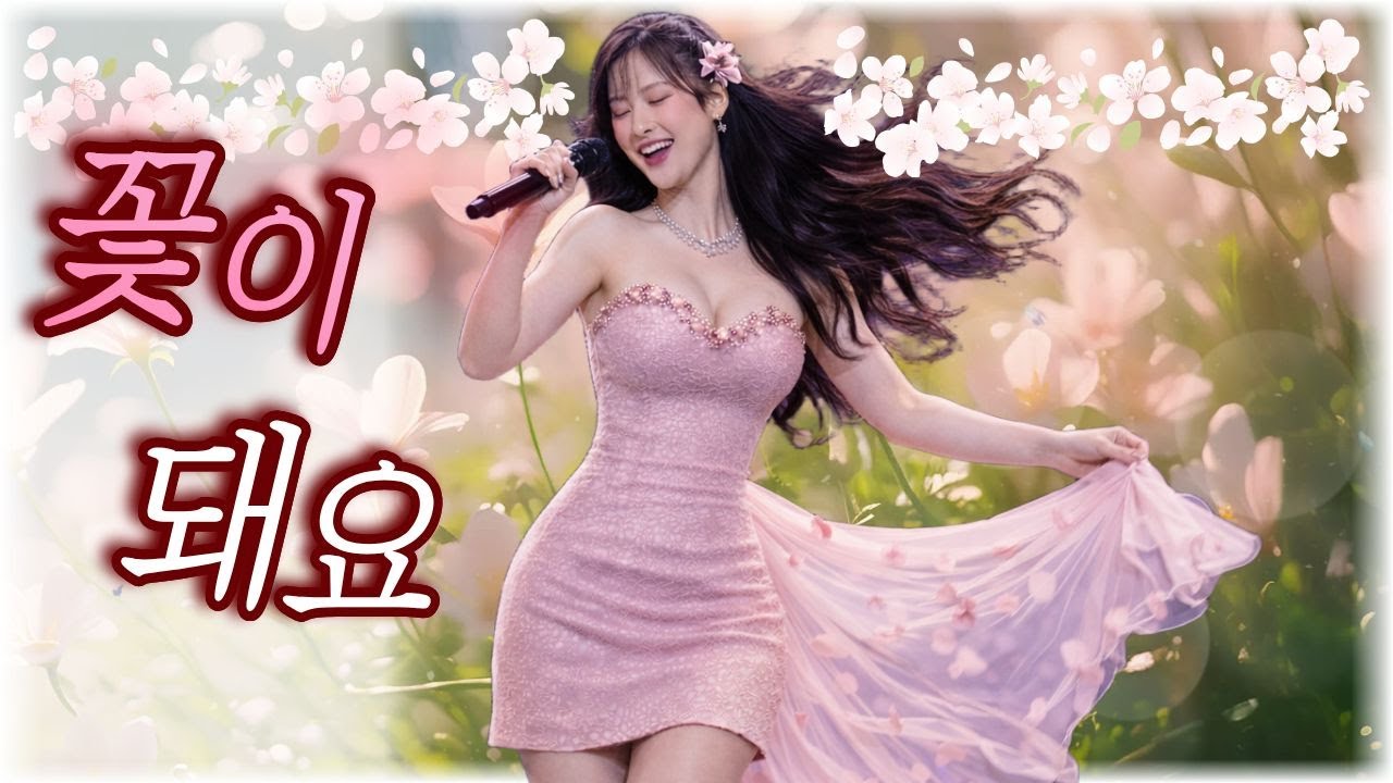 꽃이 돼요 🌸｜한 번 들으면 귀에서 안 떠나는 중독 트로트