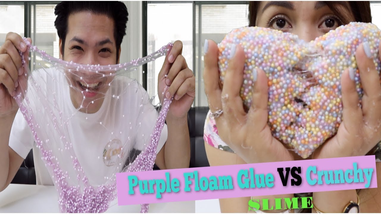 HOW TO MAKE FLOAM! CRUNCHY SLIME TUTORIAL