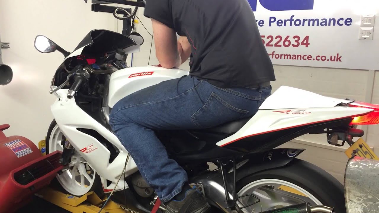 Aprilia rs125 dyno testing lectron 38mm