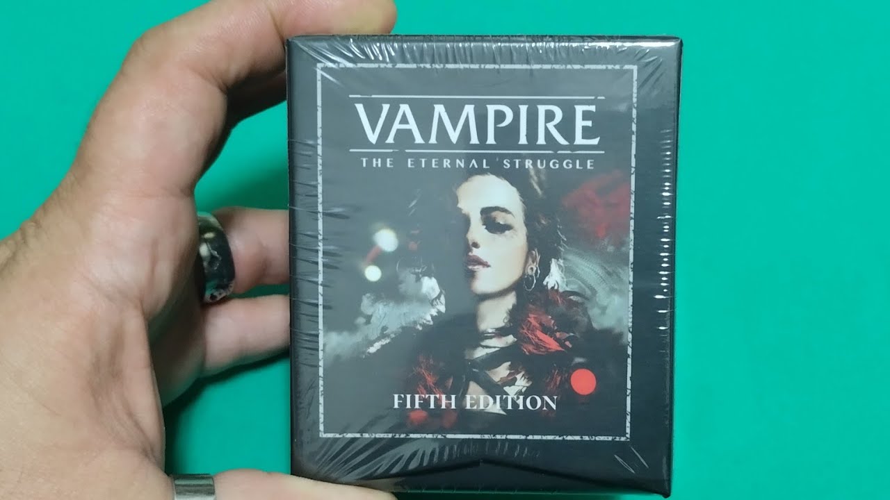 VTES - Vampire The Eternal Struggle - 5th Edition - 30th Anniversary Deck - Unboxing