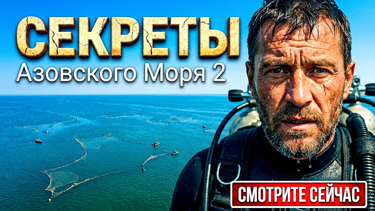 СЕКРЕТЫ АЗОВСКОГО МОРЯ 2!! Что стало с Азовом сегодня? #море