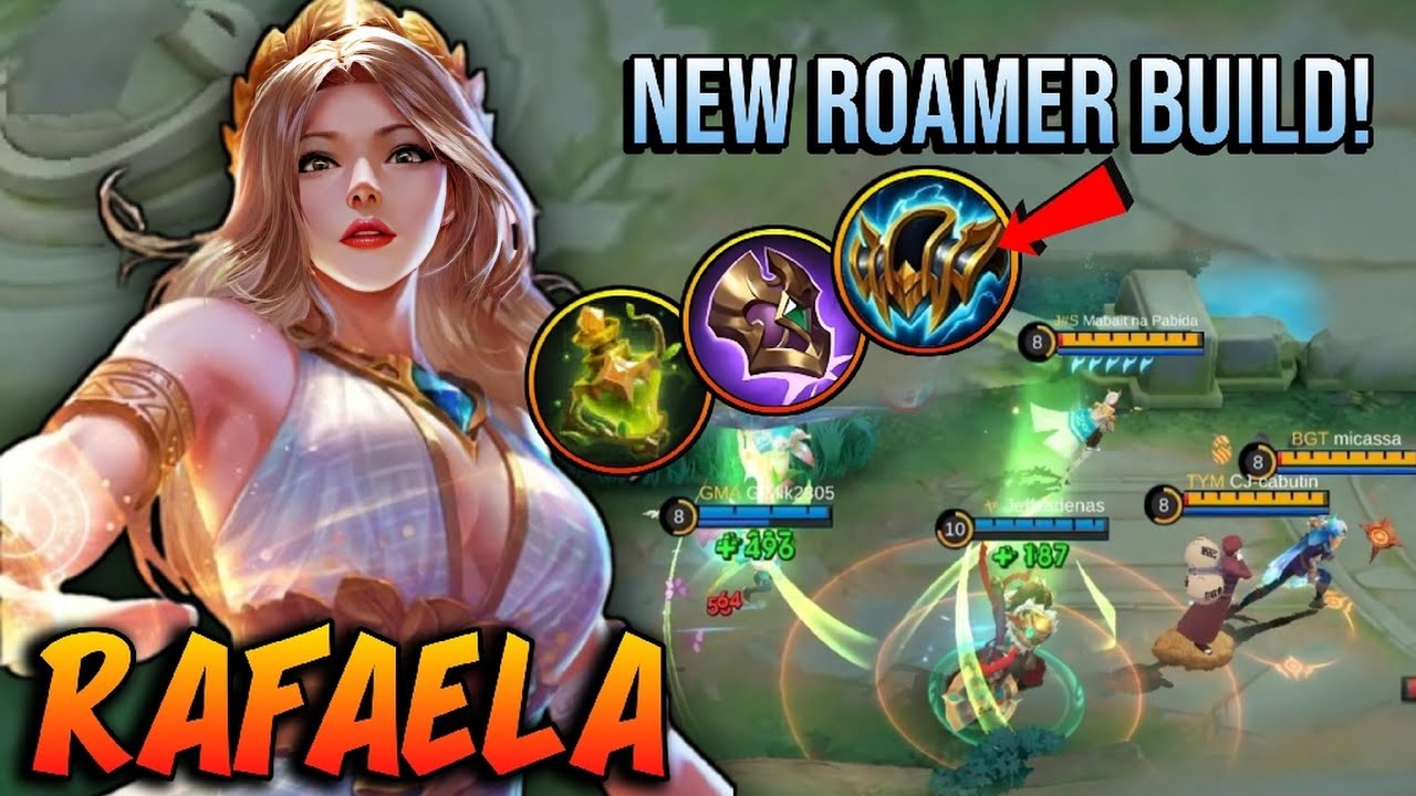 THIS NEW ITEM SUITS WELL FOR RAFAELA! BEST ITEM FOR ROAMER! (must try) | MLBB