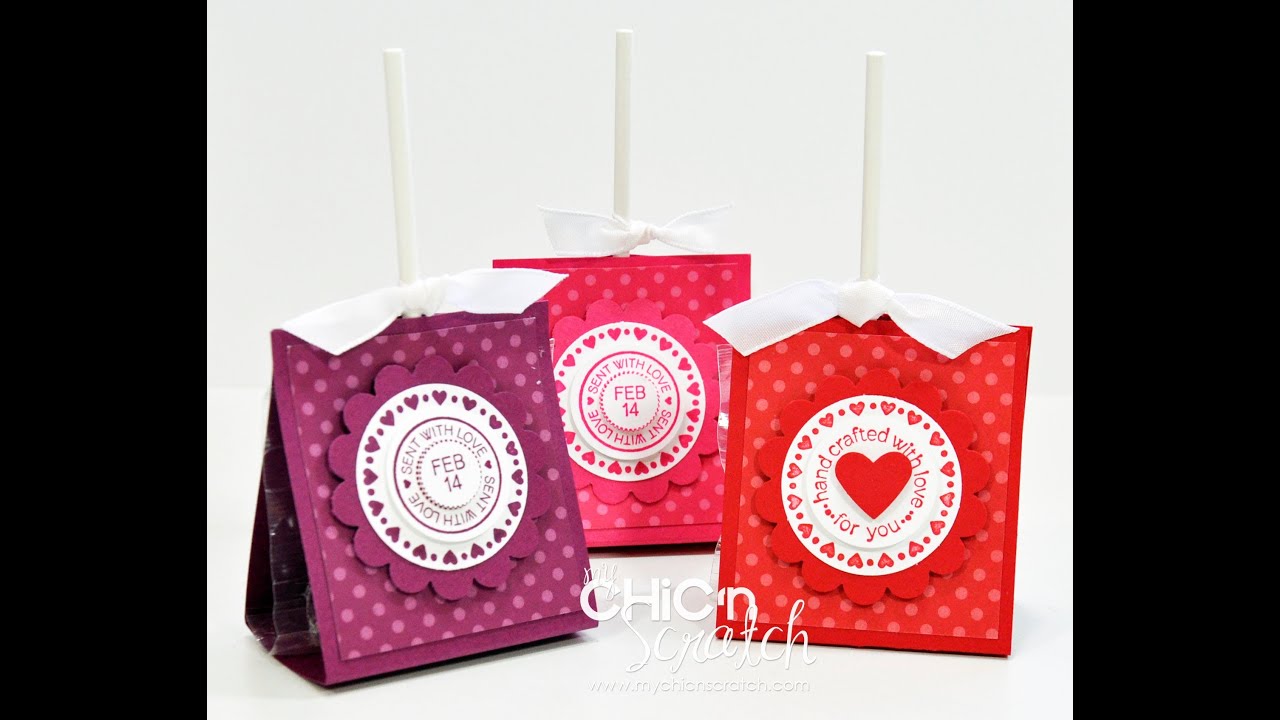 Valentine Lollipop Holder