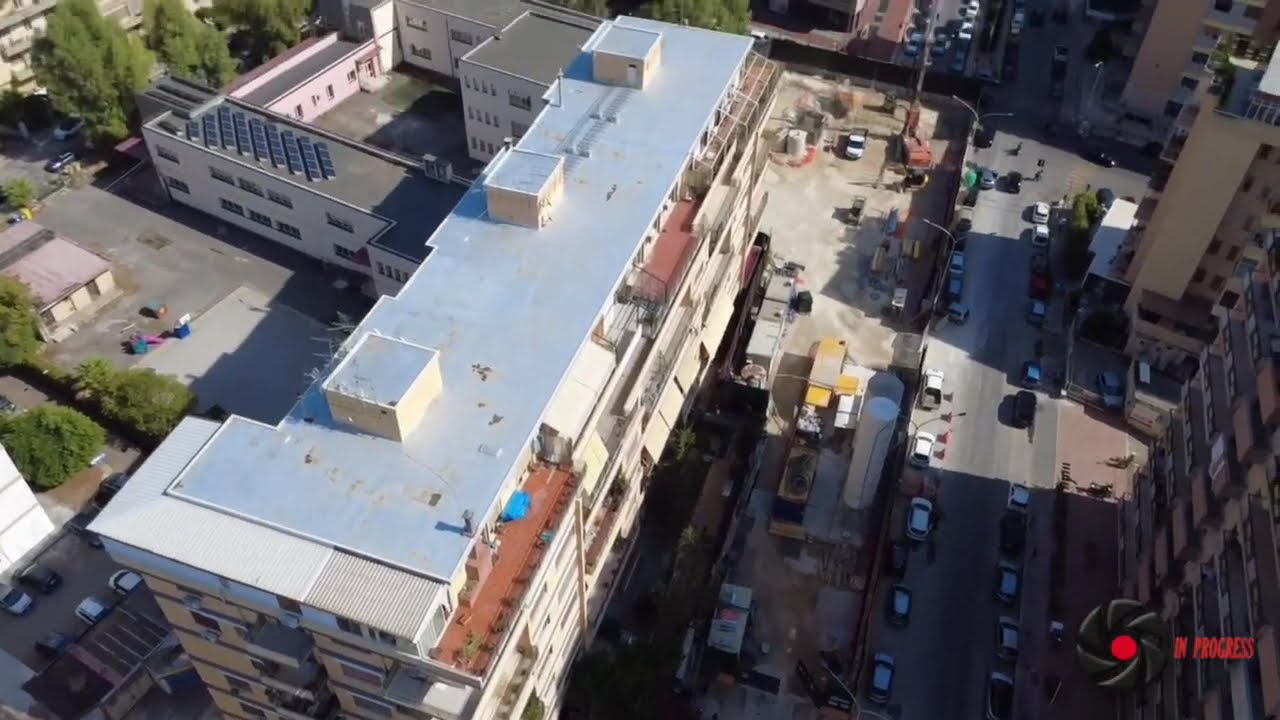 SPETTACOLARE VIDEO AEREO! FERMATA LAZIO, IL CANTIERE DALL'ALTO