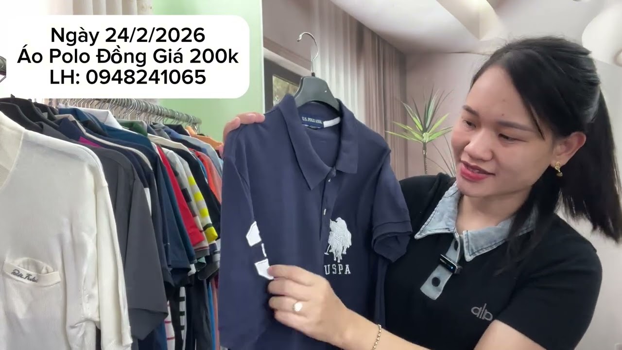 [24/2] ÁO POLO HÀN NHẬT TUYỂN/ ADIDAS/ PUMA/FILA/ HAZZY…/ ĐỒNG GIÁ 200k/ LH: 0948241055