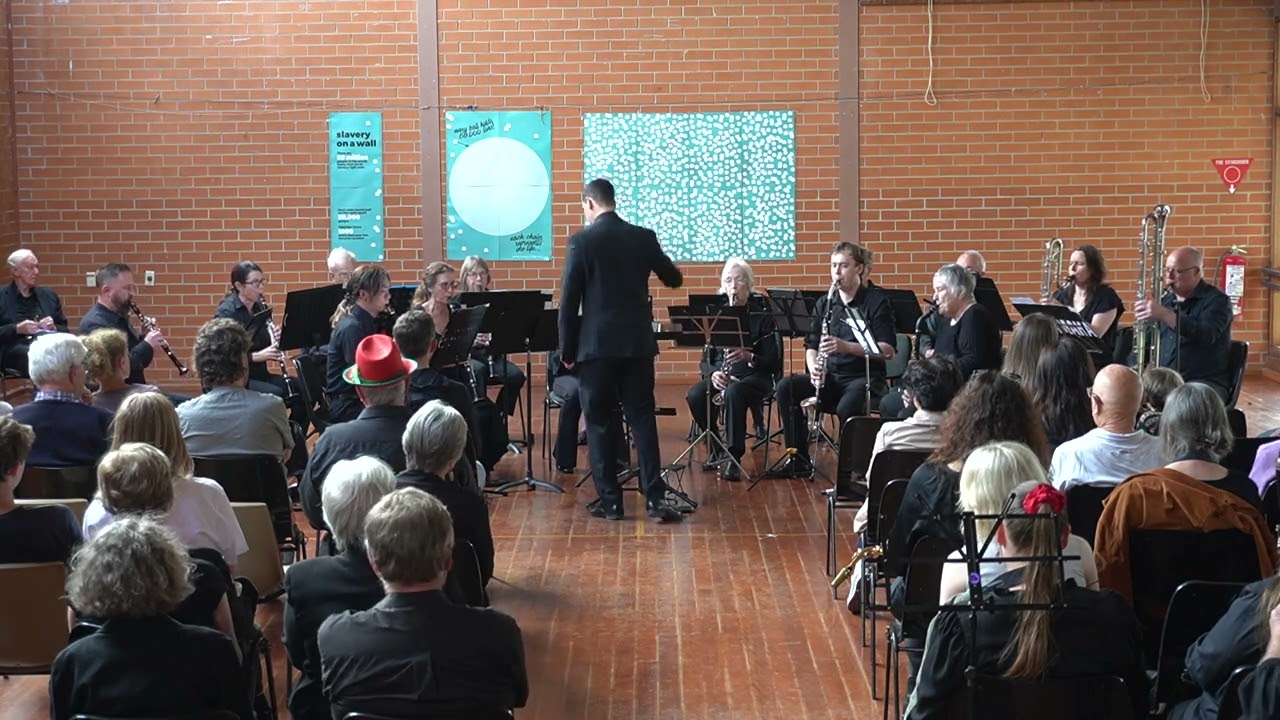 Clarinet Ensemble - 3 Blues Pieces mvt 1 Loekie Blues - Arie van Hoek