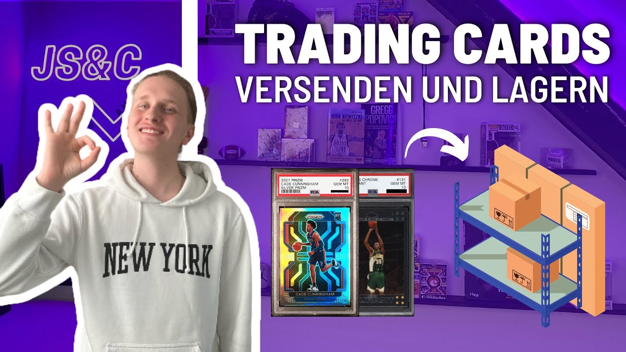 Tradingcards richtig lagern und versenden! Tipps für Neulinge im Sportscards Hobby!