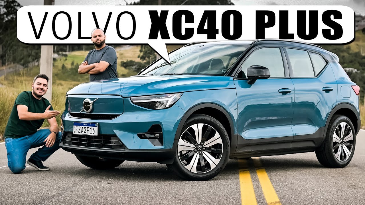 VOLVO XC40 PLUS (P6), tudo sobre o elétrico mais vendido do Brasil!