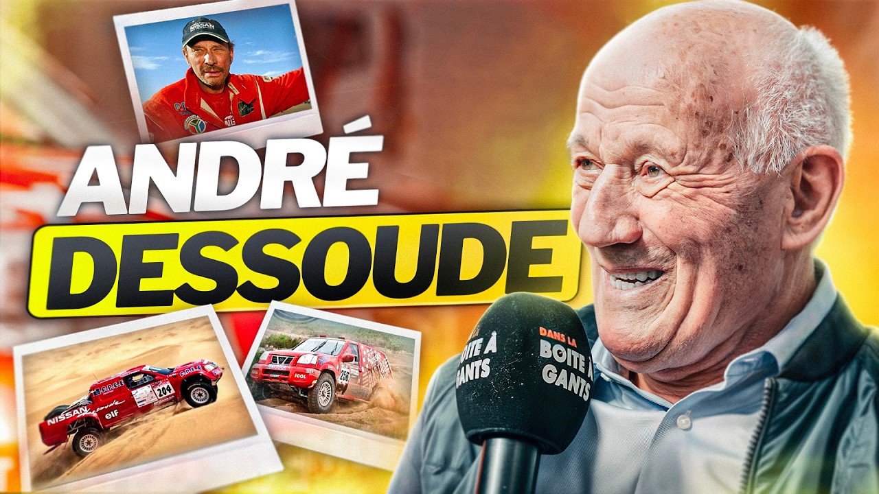 André DESSOUDE - Ce qu'il n'a jamais dit (Johnny Hallyday, Dakar, Nissan...)