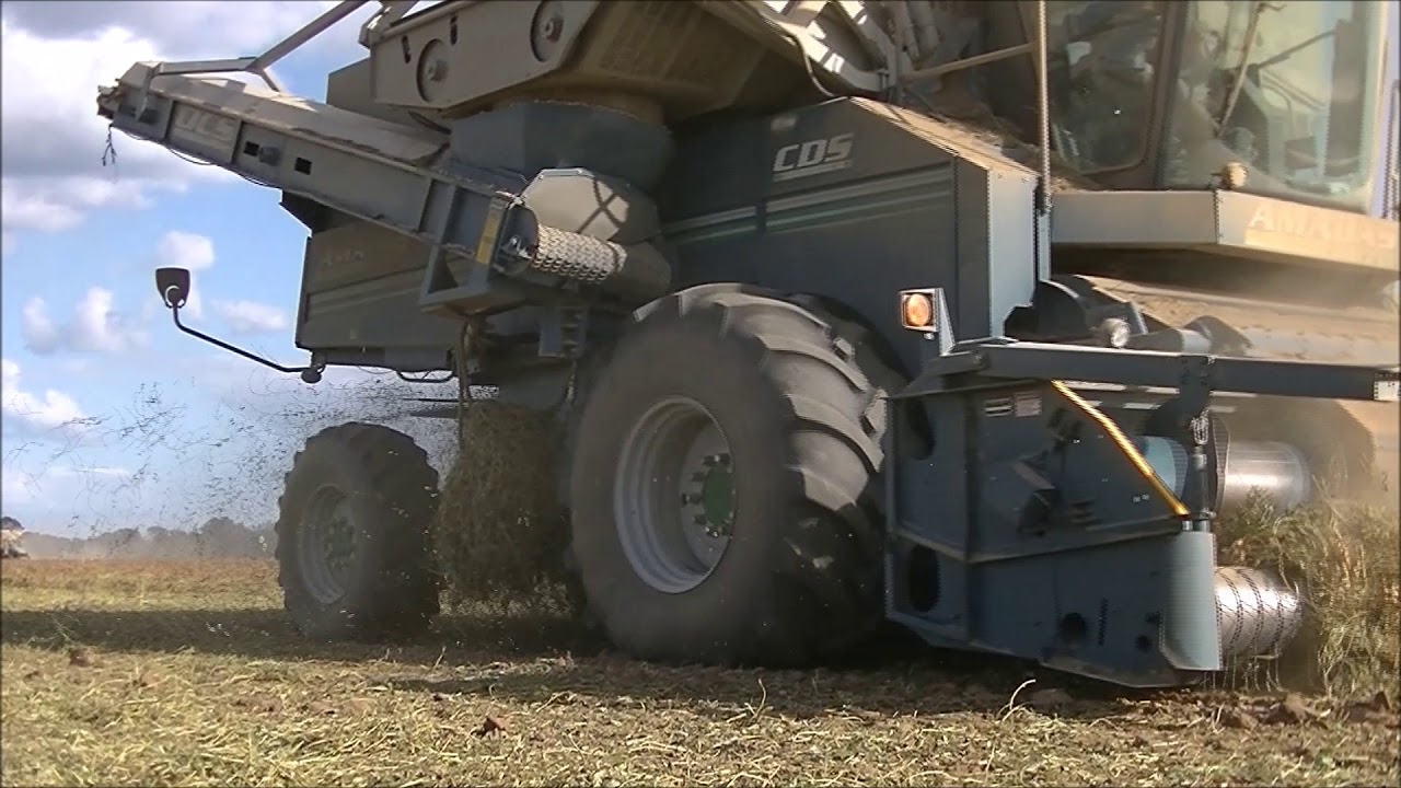 RENTZ FAMILY FARMS 2017 PEANUT HARVEST AIRBASE FIELD PART 1