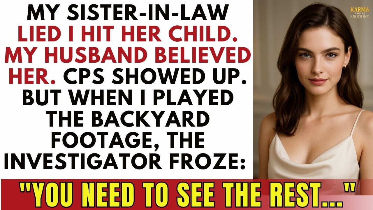 My Sister-In-Law Claimed I Hit Her Child. It Was A Lie—But My Husband Believed...